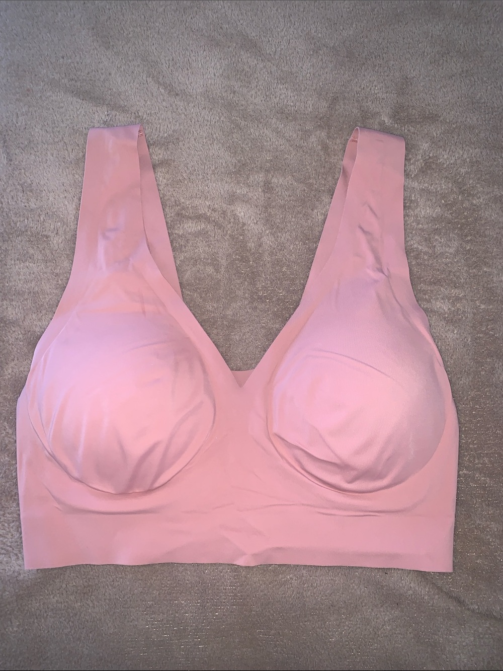 EBY Seamless Pink Wireless Comfort Bra